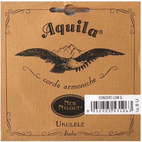 Aquila New NYLGUT - Concert Set (Low G) / 콘서트 우쿨렐레 스트링 (8U)  
