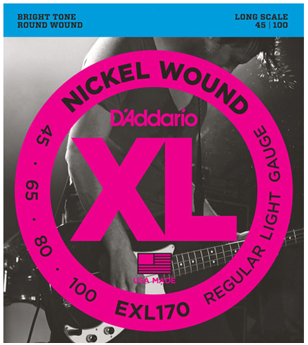 다다리오(Daddario) 베이스 기타줄 EXL170(045-100)